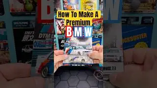How To Make A Premium Hotwheels#hotwheelscustom #customdiecast