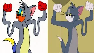 Tom and Jerry Have Superpowers Funny Drawing Meme । Tom and Jerry Drewing Meme