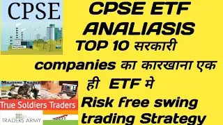 CPSE ETF ANALIASIS|मौका आने वाला है| #tst#etf#Risk free swing trading Strategy#sharemarket