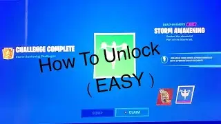 How To Unlock Storms Built In Emote (EASY)