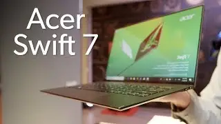 Acer Swift 7 (2019): Smaller and clickier