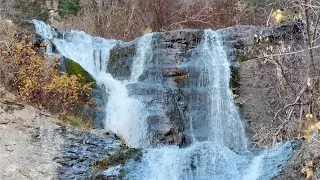 Provo Canyon Upper Falls #waterfall #wasatch #hiking #provo