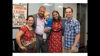 WWE SUPERSTAR  TRIPLE H FAMILY AND UNSEEN PHOTOS
