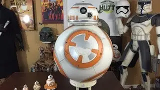 Star Wars The Force Awakens Life Size BB-8 Target Display Review!