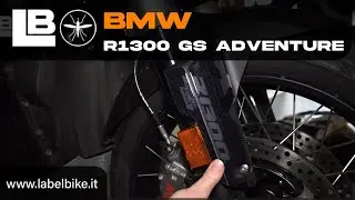 BMW R1300GS Adventure Fork Protector 3D Stickers | Quick Install (Triple Black)