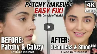 How To Avoid Cakey Makeup || How To Avoid Cakey And Patchy Makeup || Makeup Tips 😍✅