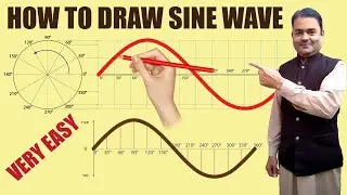 How to Draw Sine Wave Accurately and Easily