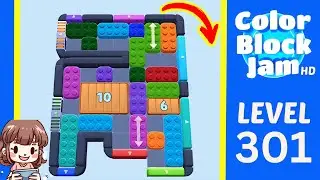 Color Block Jam Level 301 Solution Walkthrough
