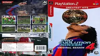 205 - PES 4 PS2 - Original Season Patch Gameplay