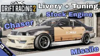 Building a Drift Missile JZX100 Chaser ( Burner JDM ) - Livery + Tuning  |  CarX Drift Racing 2