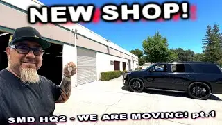 I got the keys 🔑 Empty shop tour, forklift shopping, new SMD HQ first day 🏭 MOVING VLOG ep.1