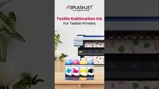 Splashjet Digital Textile Sublimation Inks #shortvideo #shorts #youtubeshorts