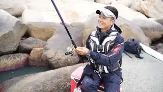 上来先白给 不愁没鱼钓#浮游矶钓 #海钓