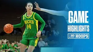 Oregon at Rutgers | HIGHLIGHTS | Big Ten Women's Basketball | 01/28/2026
