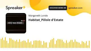 Habitat_Pillole d'Estate