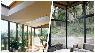 75 Modern Sunroom Design Ideas You'll Love ⭐