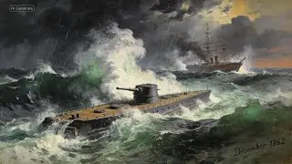 Железный гроб: Трагическое затопление авианосца USS Monitor (1862)