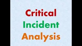 critical incident analysis