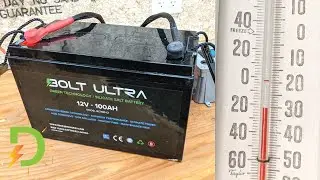 Silicate Salt Battery from Bolt Ultra, Extreme Cold Tolerant