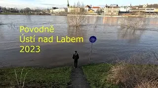 Povodně Ústí nad Labem 27.12.2023