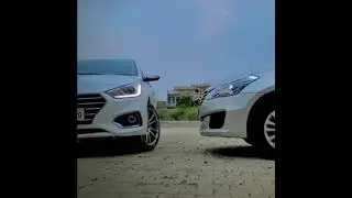 Verna vs, ciaz hard competition #carslover #shorts #trending