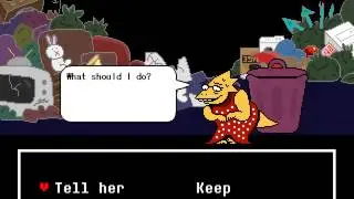Date with Alphys | Undertale: Part 11 (with Colored Sprite Mod)