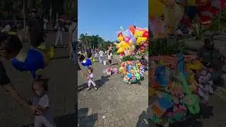 Hore dapet balon ayam jago lucu
