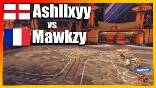 Ashllxyy vs Mawkzy | England vs France | Ranked Rocket League 1v1 Gameplay