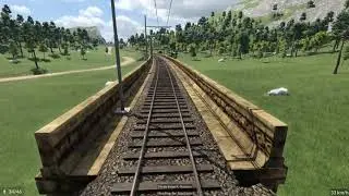 Transport Fever 2 -  Da Borgo Romano a Stazzano, ambientazione FS