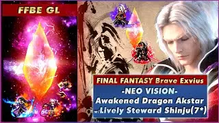 FFBE -NV- Awakened Dragon Akstar [Ticket Pull] [GL]