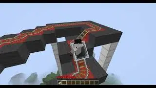 Майнкрафт Горки Красного Дракона (Обзор Карты) The Red Dragon coaster