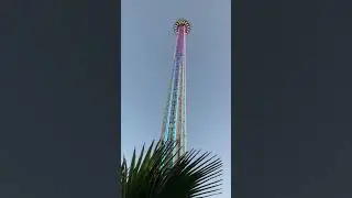 A 80m tall drop tower in Wiener Prater 😱