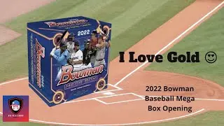Gold Top Prospect Mojo! | 2022 Bowman Baseball Mega Box Opening