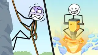 ROPE HERO vs BREAK IT STICKMAN JUMP - All Levels New Games Satisfying Double Gameplay Android APK