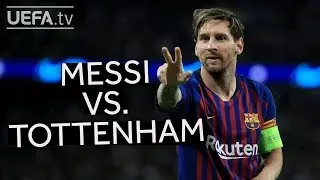 LIONEL MESSI vs. Tottenham Hotspur: Highlights