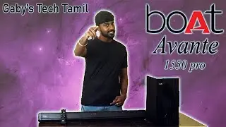 boAt Aavante BAR 1550 PRO 160W Soundbar  Unboxing Tamil |Best Soundbar under 8500| GABY'S TECH TAMIL