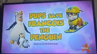 Pups Save Francois The Penguin Title Card
