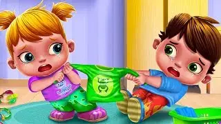 Fun Baby Care Kids Game - Baby Twins Babysitter - Play Dress Up, Care & Bath Time Games For Kids