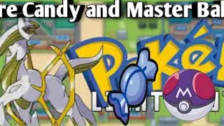 Rare Candy and Master Ball cheat || Rare Candy or Master Ball cheat Pokemon Light Platinum||