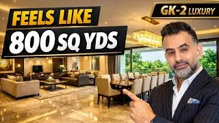 Inside a 550 Sq Yds GK-2 Masterpiece | Feels Like 800 Sq Yds! (Resale Deal)