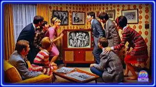 1960s Beatles on Ed Sullivan Dreamscape &ndash; Beatlemania TV Night Ambience