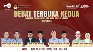 DEBAT PUBLIK KEDUA CALON BUPATI DAN WAKIL BUPATI CIREBON 2024