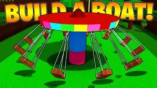 HOW! to Build a WORKING! Carousel In Build A Boat For Treasure Roblox