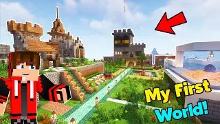Visiting My Old CROREPATI Houses In Minecraft....