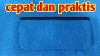 How to Make a Men's Jacket Pocket #learntosew #learntomakepatterns #tutorial #sewing