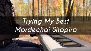 Trying My Best (Mordechai Shapiro) | Piano Cover