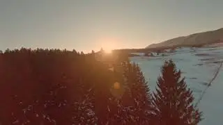 Fast Drone Nature Footage HD