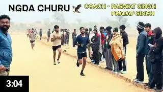 NGDA CHURU MONDAY TIMING ⚜️ ||| #army #1600mtrruning #indianmilitary #armylover #territorialarmy 