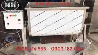 Máy trộn thịt 10kg, 20kg, 30kg, 50kg, 60kg,100kg - Máy trộn thực phẩm công nghiệp  Inox  Mạnh Hưng