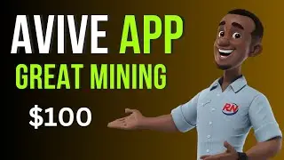 Avive Mining App | Yadda Zakayi Register da Yadda Zakayi Mining | How To Claim Free BTC From Avive&bull;